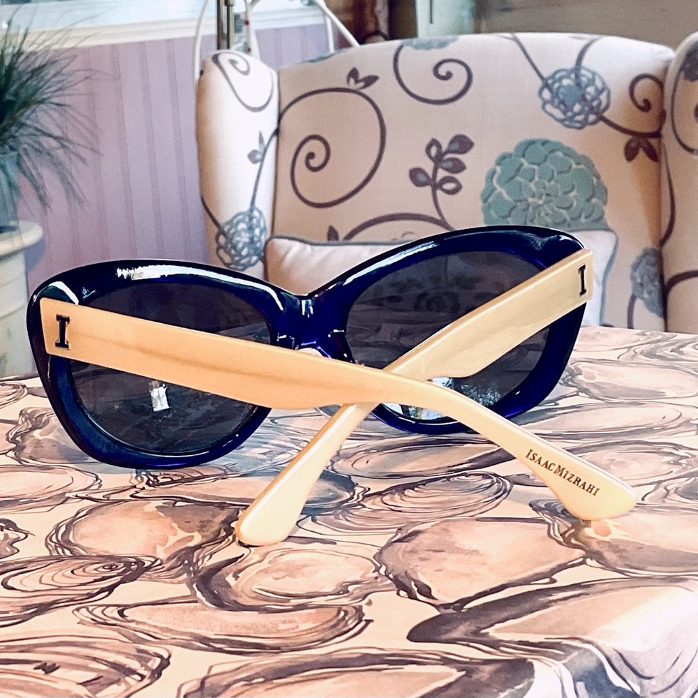 IZAAC MAZRATTI CAT-EYE SUNGLASSES